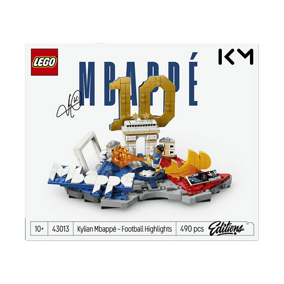 LEGO Editions Kylian Mbappé: Fenómenos del Fútbol 43013