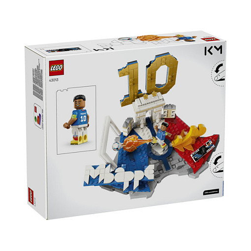 LEGO Editions Kylian Mbappé: Fenómenos del Fútbol 43013
