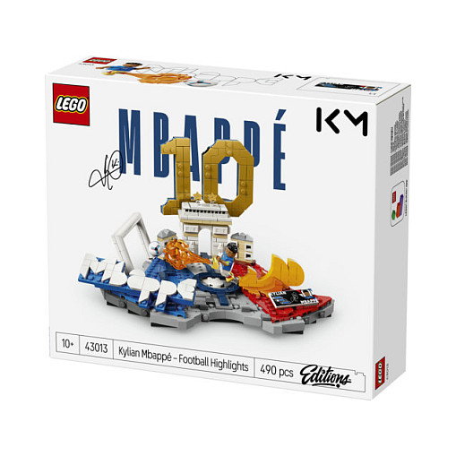 LEGO Editions Kylian Mbappé: Fenómenos del Fútbol 43013