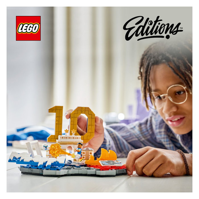LEGO Editions Kylian Mbappé: Fenómenos del Fútbol 43013
