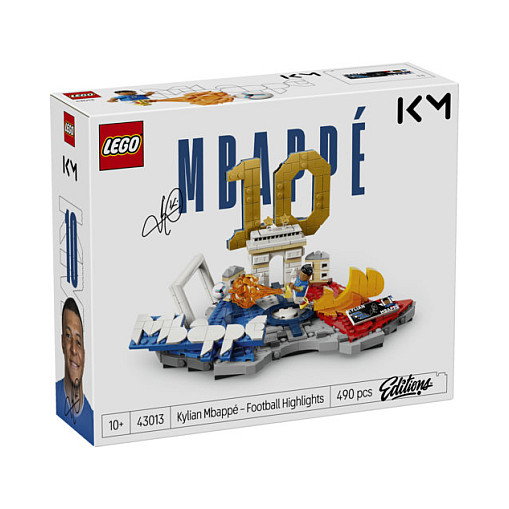 LEGO Editions Kylian Mbappé: Fenómenos del Fútbol 43013