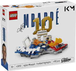 LEGO Editions Kylian Mbappé: Fenómenos del Fútbol 43013