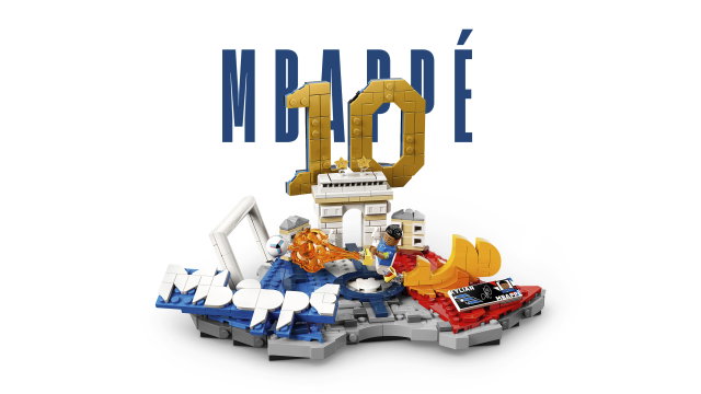LEGO Editions Kylian Mbappé: Fenómenos del Fútbol 43013
