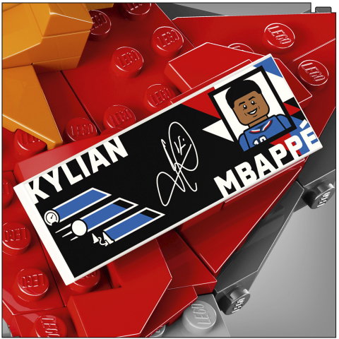 LEGO Editions Kylian Mbappé: Fenómenos del Fútbol 43013