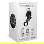 Terratec ChargeAir All Car - Soporte Activo de Coche con Cargador Inalámbrico para Smartphone y Reloj Inteligente