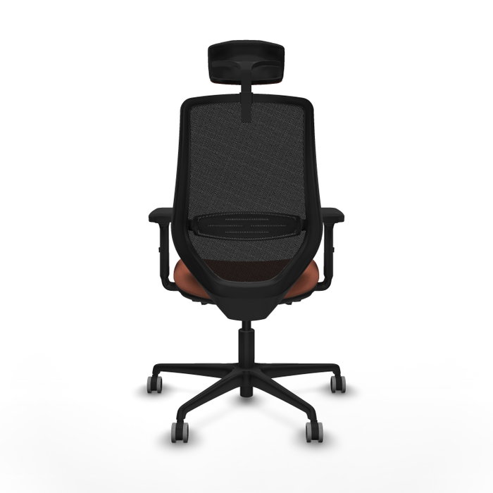 PIQUERAS Y CRESPO Silla de oficina Mardos con mecanismo Sincro/Traslack Marrón/Negro