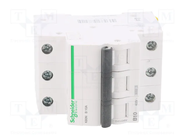 SCHNEIDER ELECTRIC Interruptor magnetotérmico ACTI9 K60N 10A 3P 6kA