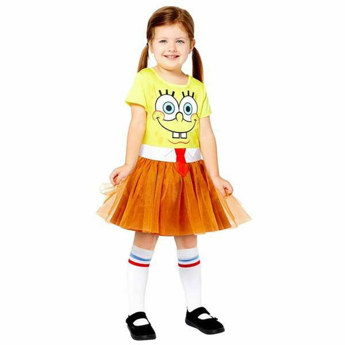 Liragram Disfraz Spongebob Vestido 3-4 años Niña Liragram Disfraz Spongebob Vestido 3-4 años Niña