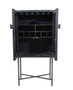 DKD Home Decor Bone 23 Mueble Bar Bicolor Negro 80 x 40 x 153 cm