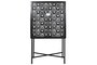 DKD Home Decor Bone 23 Mueble Bar Bicolor Negro 80 x 40 x 153 cm