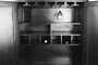 DKD Home Decor Bone 23 Mueble Bar Bicolor Negro 80 x 40 x 153 cm