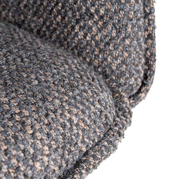Ixia Silla Gris Tejido-Metal para Salón