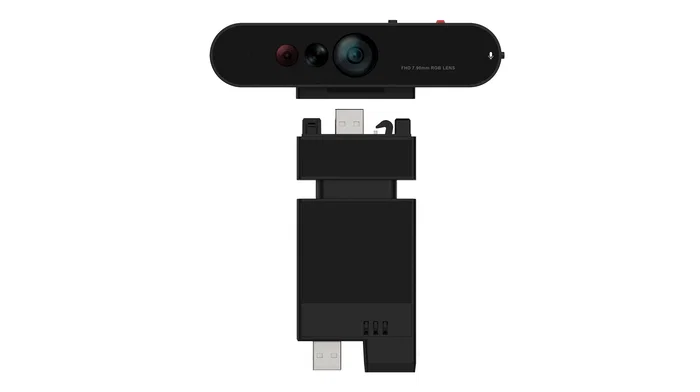 Lenovo ThinkVision MC60 (S) Webcam Full HD 1080p Negro