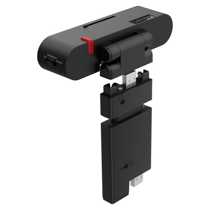 Lenovo ThinkVision MC60 Webcam Full HD 1080p 30fps 65°, 2 Micrófonos, Tapa de Privacidad, para Monitores P24h-30 P24q-30 T34w-30 P49w-30 Lenovo ThinkVision MC60 Webcam Full HD 1080p 30fps 65°, 2 Micrófonos, Tapa de Privacidad, para Monitores P24h-30 P24q-30 T34w-30 P49w-30