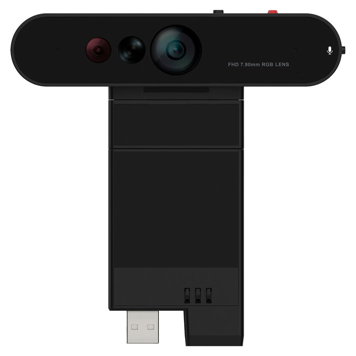Lenovo ThinkVision MC60 Webcam Full HD 1080p 30fps 65°, 2 Micrófonos, Tapa de Privacidad, para Monitores P24h-30 P24q-30 T34w-30 P49w-30 Lenovo ThinkVision MC60 Webcam Full HD 1080p 30fps 65°, 2 Micrófonos, Tapa de Privacidad, para Monitores P24h-30 P24q-30 T34w-30 P49w-30