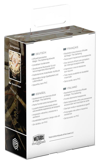 Ultimate Guard Art Sleeves Magic: The Gathering "Secrets of Strixhaven" - Armageddon Ultimate Guard Art Sleeves Magic: The Gathering "Secrets of Strixhaven" - Armageddon