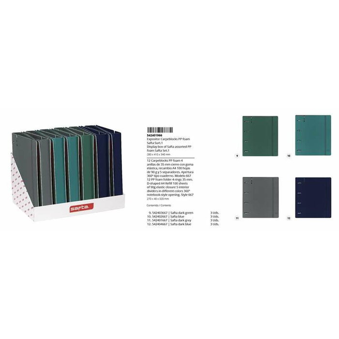 Set Escolar Safta 29 x 34 x 34 cm Set Escolar Safta 29 x 34 x 34 cm