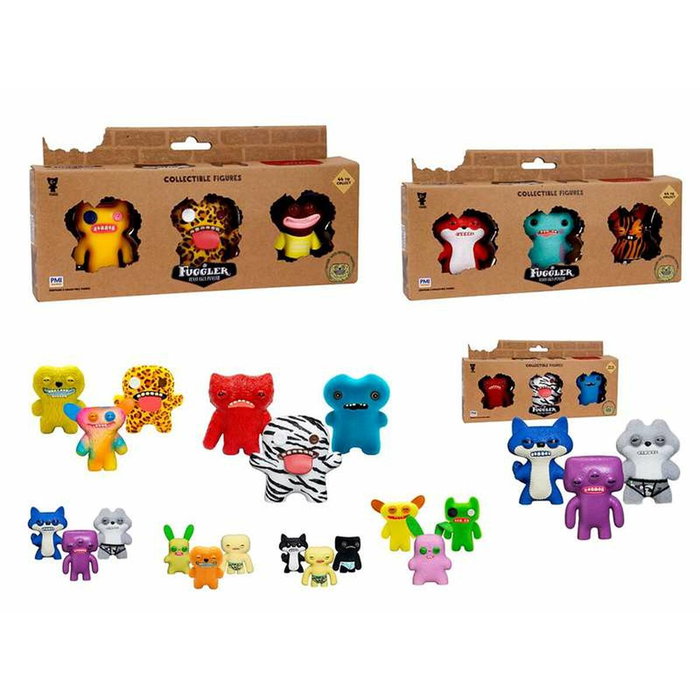 Bizak Fuggler Pack de 3 Figuras - Modelos Surtidos