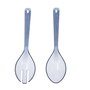 Set 2 Cubiertos Poliestireno Sunset Azul Quid 6,9x26 cm