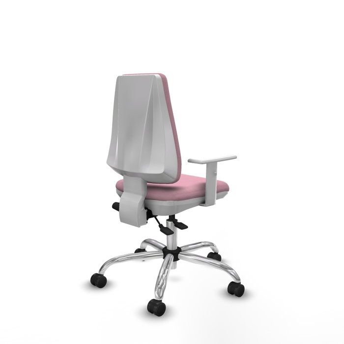 PIQUERAS Y CRESPO Silla de oficina Elche con mecanismo Asincro en color Rosa PIQUERAS Y CRESPO Silla de oficina Elche con mecanismo Asincro en color Rosa