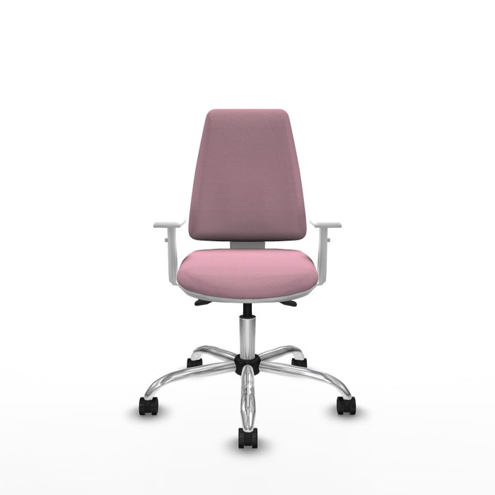 PIQUERAS Y CRESPO Silla de oficina Elche con mecanismo Asincro en color Rosa PIQUERAS Y CRESPO Silla de oficina Elche con mecanismo Asincro en color Rosa