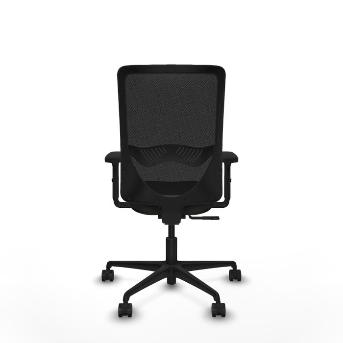 PIQUERAS Y CRESPO Silla de oficina Zulema con mecanismo Sincro y Brazos 2D, Negro