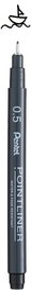Pentel Pointliner S20P 0,5 mm Negro
