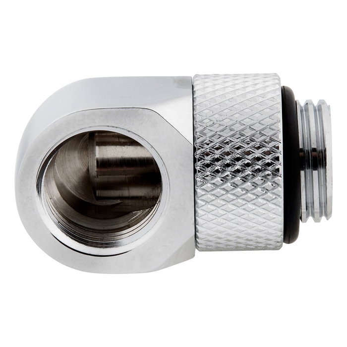 Corsair CX-9055008-WW Ajuste de Fluido de Latón Cromado 1/4 Pulgada 90°