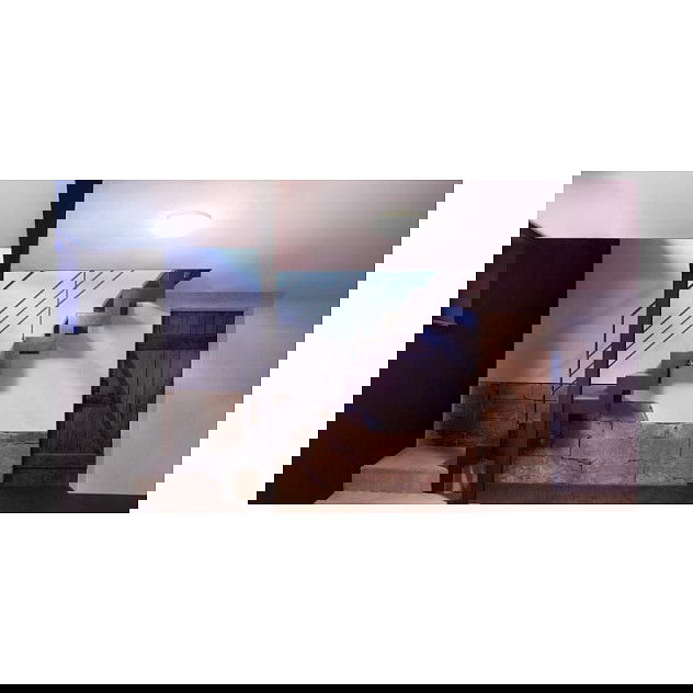 Steinel RS PRO P1 Lámpara LED Plana de Techo/Pared, 9.5W, 1010 lm, IP54, Blanco Neutro (4000K), Incluye BWM