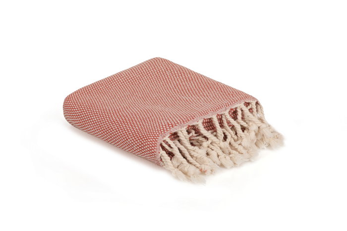 Mijölnir Toalla de Playa Fouta de Algodón Nido de Abeja 95x190 cm Rojo Teja Mijölnir Toalla de Playa Fouta de Algodón Nido de Abeja 95x190 cm Rojo Teja