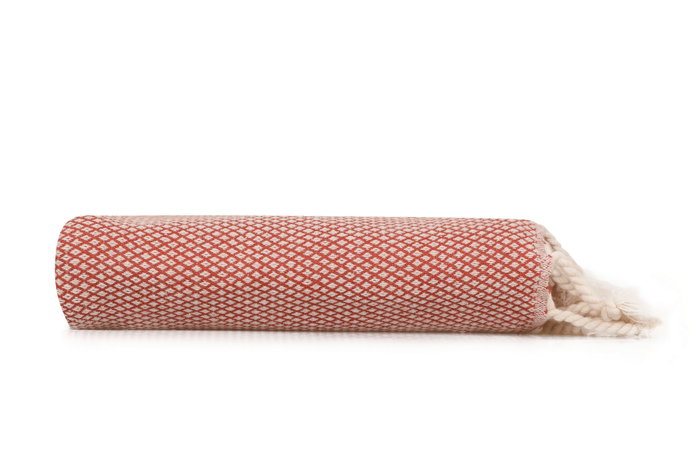 Mijölnir Toalla de Playa Fouta de Algodón Nido de Abeja 95x190 cm Rojo Teja Mijölnir Toalla de Playa Fouta de Algodón Nido de Abeja 95x190 cm Rojo Teja
