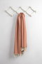 Mijölnir Toalla de Playa Fouta de Algodón Nido de Abeja 95x190 cm Rojo Teja