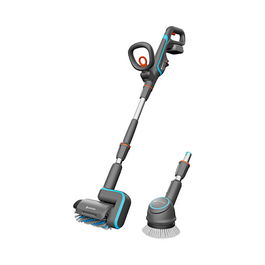 GARDENA Akku-Multi-Rein AquaBr Univ 04 P4A Set 2.5Ah/18V Limpiador Multiusos a Batería