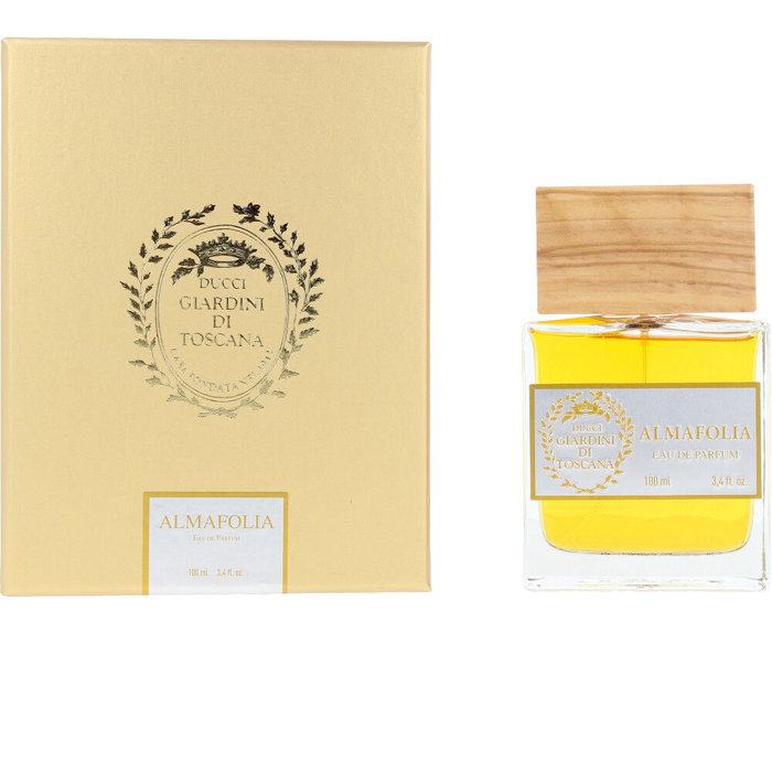 Giardini Di Toscana ALMAFOLIA Eau de Parfum Vaporizador 100 ml, Perfume para Mujer con Notas de Nardo, Jazmín, Rosa Blanca, Coco y Ylang-Ylang, Base de Ámbar y Vainilla