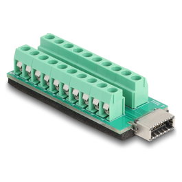 DeLOCK 67189 Adaptador USB Type-E Key A Hembra a Bloque de Terminales de 20 Pines