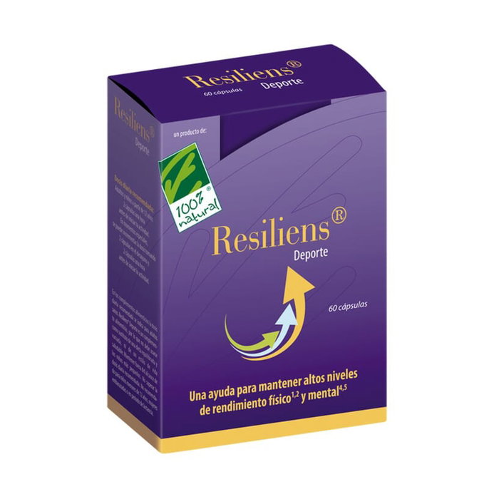 100% Natural Resiliens Deporte 30 cápsulas