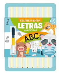 SALDAÑA, ESCRIBE Y BORRA - MAYUSCULAS ABC