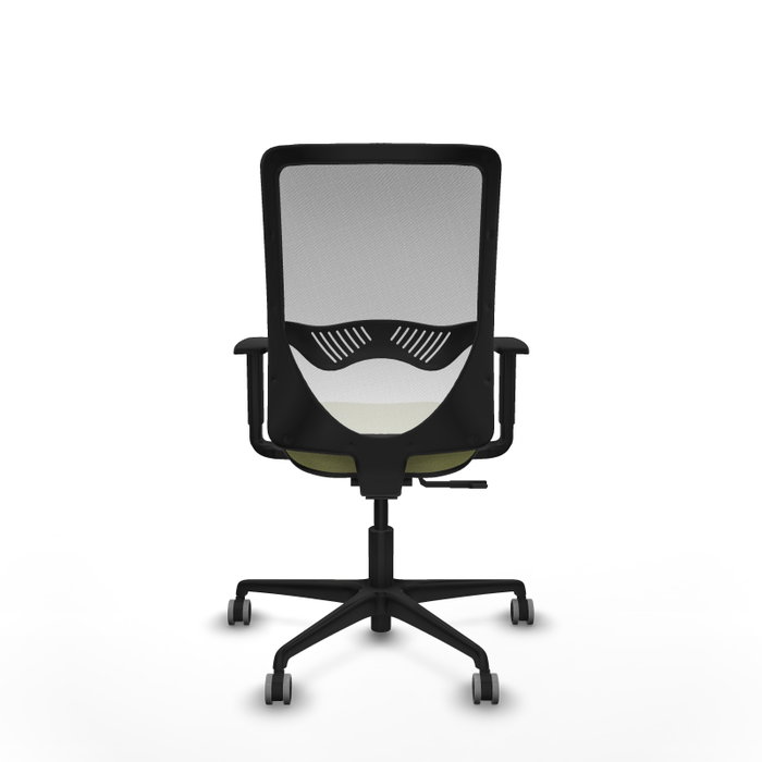 PIQUERAS Y CRESPO Silla de oficina Zulema con mecanismo Sincro, Verde oliva y Blanco PIQUERAS Y CRESPO Silla de oficina Zulema con mecanismo Sincro, Verde oliva y Blanco
