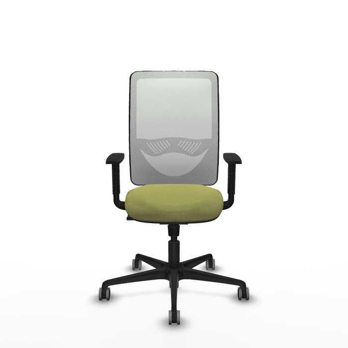 PIQUERAS Y CRESPO Silla de oficina Zulema con mecanismo Sincro, Verde oliva y Blanco PIQUERAS Y CRESPO Silla de oficina Zulema con mecanismo Sincro, Verde oliva y Blanco