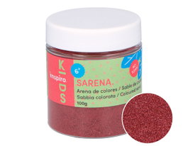Sarena Arena de colores granate 100gr