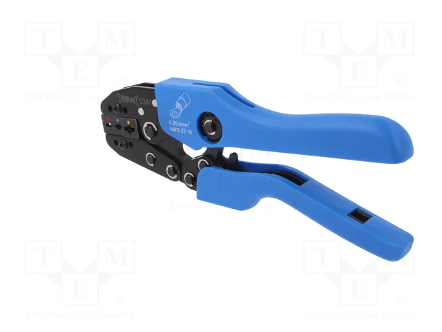 BM GROUP Crimpadora para terminales de cable y conectores aislados