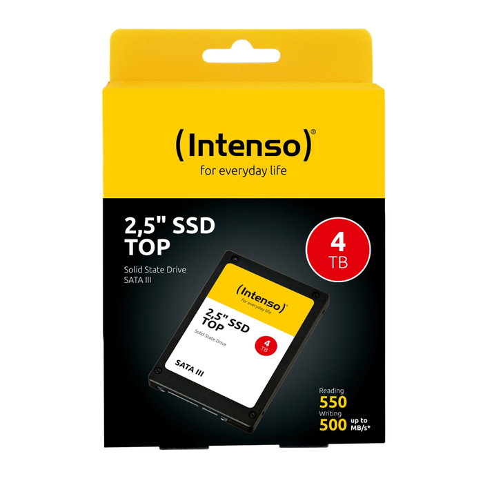 Intenso Top SSD 3812480 4 TB 2.5 SATA III Intenso Top SSD 3812480 4 TB 2.5 SATA III