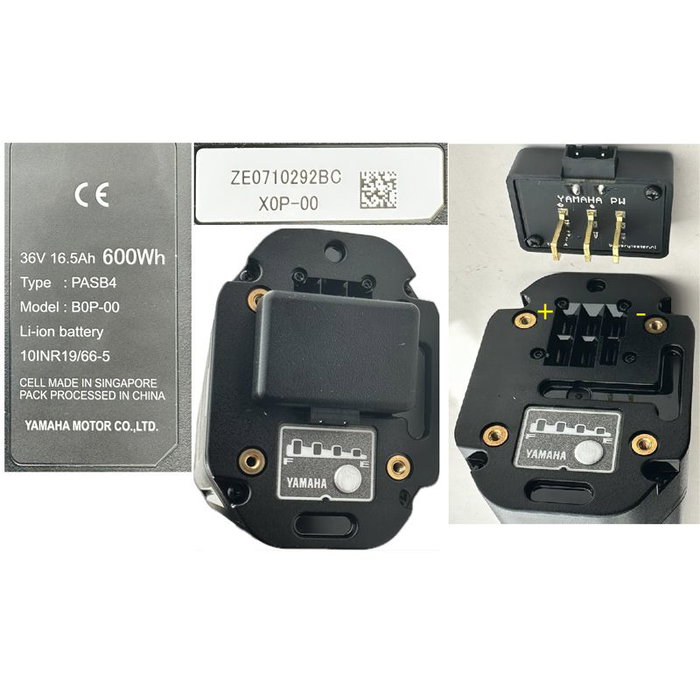 Batterytester Adaptador para baterías YAMAHA PW con cable universal