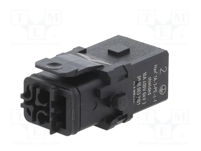 HARTING Han® 1A Plantilla de Contacto Hembra HDC 4 Pines HARTING Han® 1A Plantilla de Contacto Hembra HDC 4 Pines