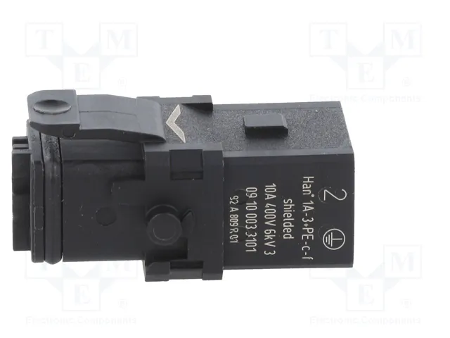 HARTING Han® 1A Plantilla de Contacto Hembra HDC 4 Pines HARTING Han® 1A Plantilla de Contacto Hembra HDC 4 Pines