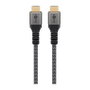 Goobay Plus Ultra High-Speed HDMI Cable 2.1 5m 8K @ 60Hz 48 Gbit/s HDR Negro Plata