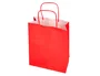 Q-connect Bolsa Papel Rojo Talla S con Asa Retorcida 240x100x320 mm (Paquete 25 Unidades)
