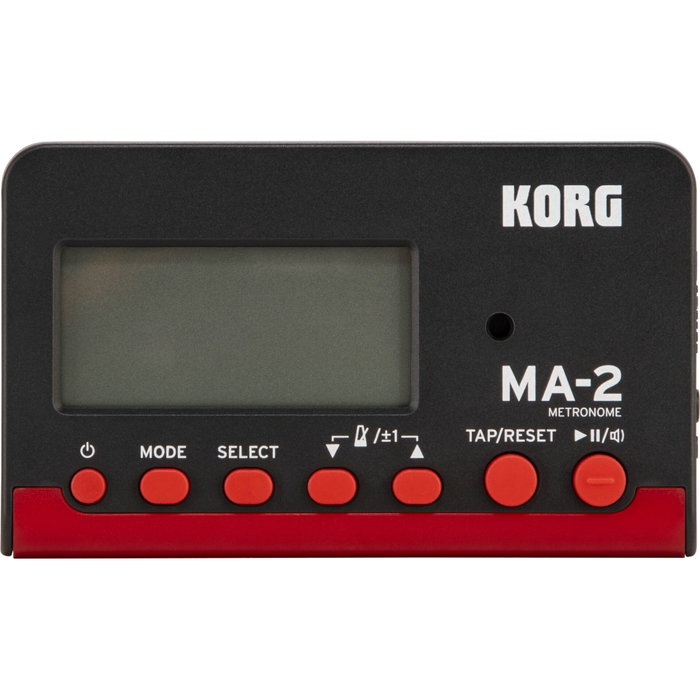 Korg MA-2-BKRD Metrónomo Digital de Bolsillo con Pantalla LCD Korg MA-2-BKRD Metrónomo Digital de Bolsillo con Pantalla LCD