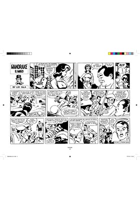 Tebeos Dolmen Editorial S.L. Mandrake el Mago (1968-1972 Sunday Pages) inevitablemente emocionante cómic americano