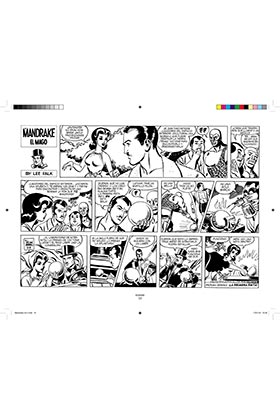 Tebeos Dolmen Editorial S.L. Mandrake el Mago (1968-1972 Sunday Pages) inevitablemente emocionante cómic americano